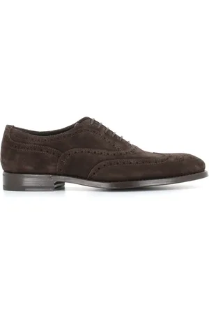 HENDERSON BARACCO Buty, Mężczyzna, brązowy, 42 EU, Zamsz, Brązowe zamszowe buty z podeszwą skórzaną