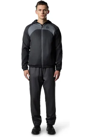 Cruyff Sport, Mężczyzna, Czarny, M, Spandex, Czarny Dres Treningowy Mężczyźni