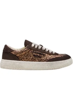 Ghoud Buty, Kobieta, brązowy, 37 EU, Lido Luxe Sneakers z Cekinami