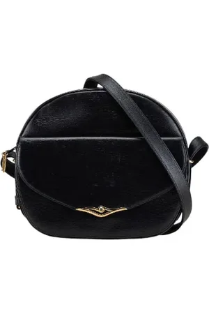 Cartier Pre-owned, Kobieta, Czarny, ONE SIZE, Skóra, Pre-owned skórzane torby na ramię