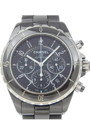 CHANEL Pre-owned, Kobieta, Czarny, ONE SIZE, Pre-owned Fabric watches