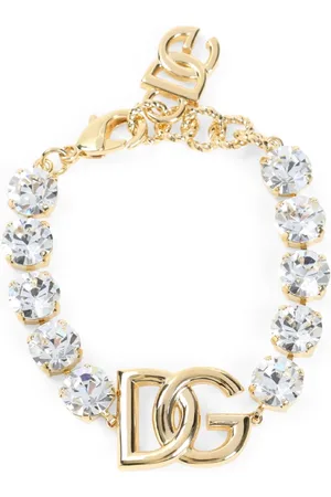 Dolce & Gabbana Akcesoria, Kobieta, Żółty, ONE SIZE, Metalowy bransoletka dla kobiet