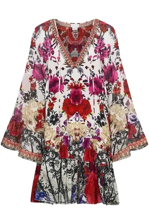 Camilla Sukienki, Kobieta, Wielobarwność, S, Rose Reign Sukienka A-Line