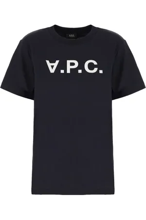 A.P.C. Koszulki, Kobieta, Niebieski, M, Luźny bawełniany t-shirt męski