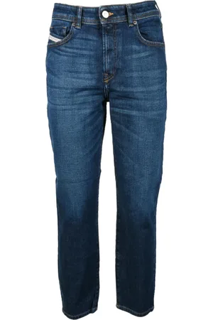 Diesel Jeansy, Kobieta, Niebieski, W28, Klasyczne Jeansyy z Dodatkiem Elastanu