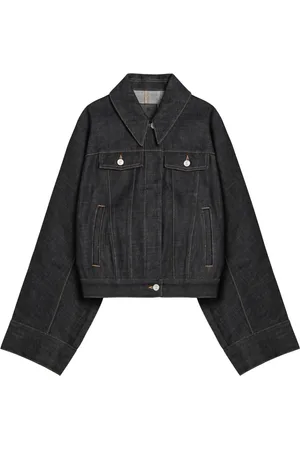 Givenchy Kurtki, Kobieta, Niebieski, S, Bawełna, Kurtka jeansowa