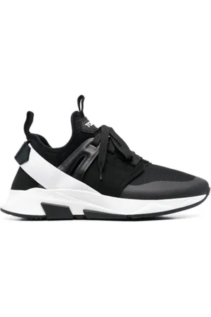 Tom Ford Buty, Mężczyzna, Czarny, 44 EU, Skóra, Stylowe Sneakersy
