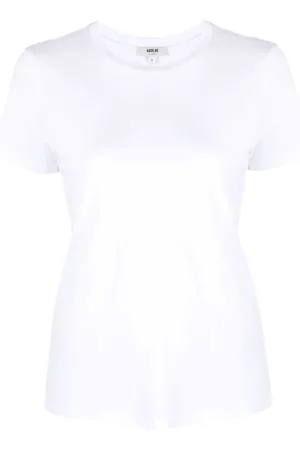 AGOLDE Koszulki, Kobieta, Biały, S, Biała Annise Tee