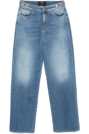 3x1 Jeansy, Kobieta, Niebieski, W28, Denim, Indigo Denim Straight Leg Jeansy