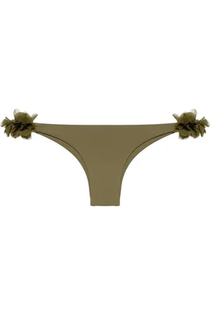 LA REVECHE Stroje kąpielowe, Kobieta, Zielony, M, Zielony Dół Bikini