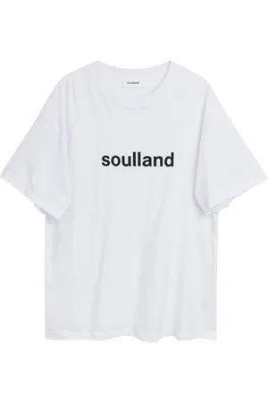 Soulland Koszulki, unisex, Biały, L/XL, Bawełna, T-shirt Ocean