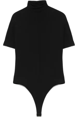 WARDROBE.NYC Koszulki, Kobieta, Czarny, M, Czarny krótki body