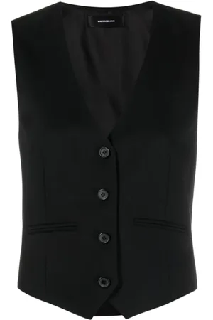 WARDROBE.NYC Kurtki, Kobieta, Czarny, M, Czarny Kamizelka dla Mężczyzn
