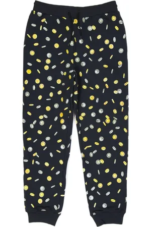 Moschino Spodnie, Kobieta, Czarny, M, Czarne Bawełniane Spodnie Dresowe Stylowe Żebrowane
