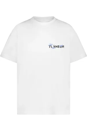 FLÂNEUR Koszulki, Mężczyzna, Biały, XL, Aéronautique T-Shirt