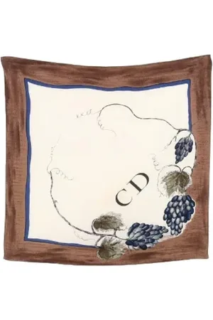 Dior Pre-owned, Kobieta, Wielobarwność, ONE SIZE, Pre-owned Silk scarves