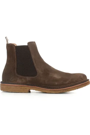Astorflex Buty, Mężczyzna, brązowy, 42 EU, Zamsz, Ciemnobrązowe Chelsea zamszowe buty