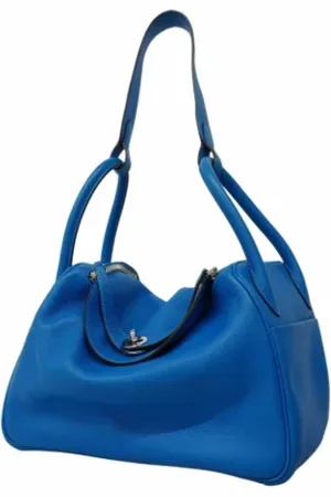 Hermès Pre-owned, Kobieta, Niebieski, ONE SIZE, Skóra, Pre-owned Skórzane torebki
