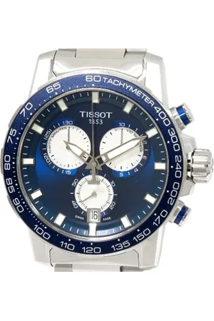 Tissot Pre-owned, Mężczyzna, Niebieski, ONE SIZE, Pre-owned Metal watches