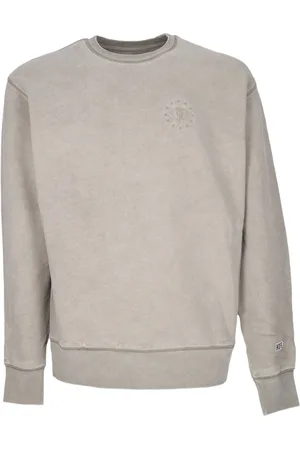 Huf Bluzy, Mężczyzna, Szary, L, Bluza z dekoltem w serek Galaxies Faded
