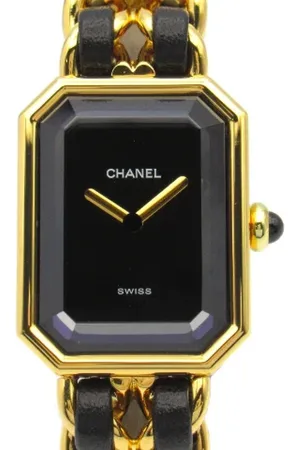 CHANEL Pre-owned, Kobieta, Czarny, ONE SIZE, Pre-owned Metal watches