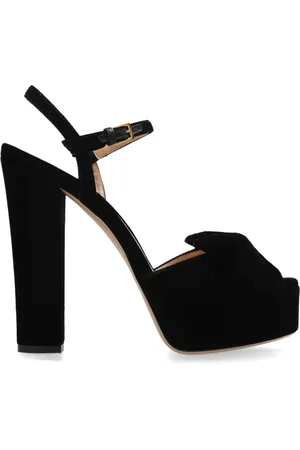 Tom Ford Buty, Kobieta, Czarny, 40 EU, Skóra, Sandały na Platformie