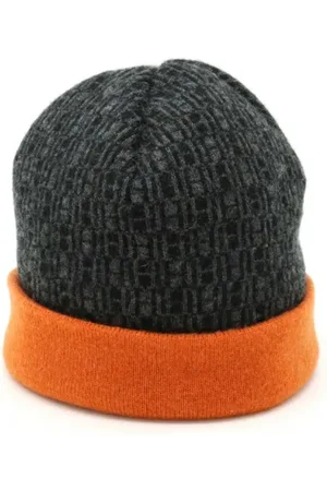 Hermès Pre-owned, Kobieta, Czarny, ONE SIZE, Kaszmir, Pre-owned Canvas hats