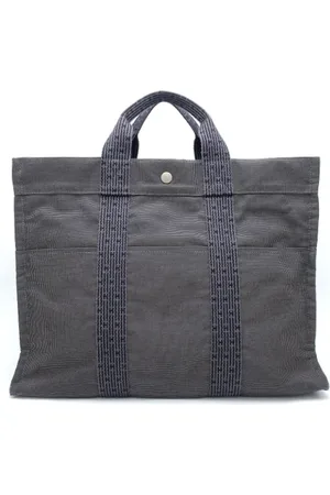 Hermès Pre-owned, Kobieta, Szary, ONE SIZE, Pre-owned Canvas handbags