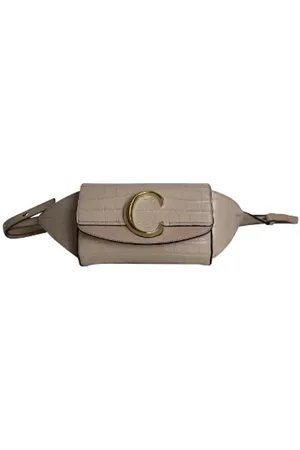 Chloé Pre-owned, Kobieta, Szary, ONE SIZE, Skóra, Pre-owned Leather crossbody-bags