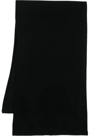 Allude Akcesoria, Kobieta, Czarny, ONE SIZE, Kaszmir, Szal płasko dziany