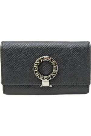 Bvlgari Pre-owned, unisex, Czarny, ONE SIZE, Pre-owned Leather key-holders