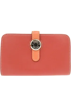 Hermès Pre-owned, Kobieta, Różowy, ONE SIZE, Skóra, Pre-owned skórzane portfele