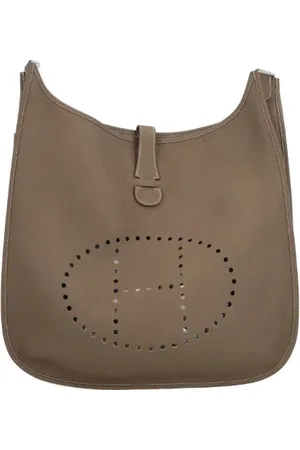 Hermès Pre-owned, Kobieta, brązowy, ONE SIZE, Skóra, Pre-owned skórzane torby na ramię
