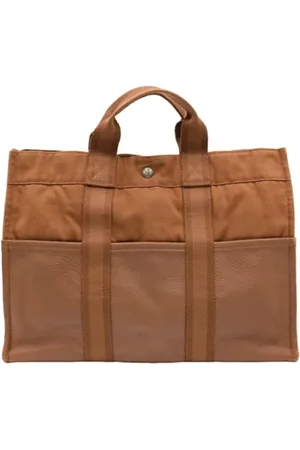 Hermès Pre-owned, Kobieta, brązowy, ONE SIZE, Pre-owned Canvas handbags