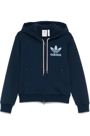 adidas Bluzy, Kobieta, Niebieski, S, Track Hoodie dla aktywnego stylu życia