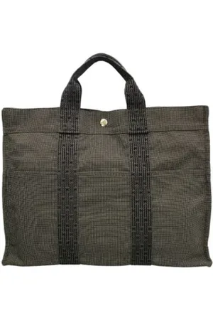 Hermès Pre-owned, Kobieta, Szary, ONE SIZE, Pre-owned Canvas handbags