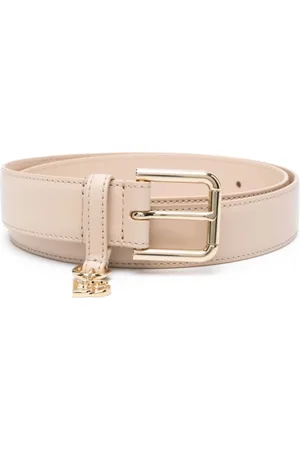 Dolce & Gabbana Akcesoria, Kobieta, Różowy, 80 CM, Różowy Skórzany Pasek Akcesoria Damskie