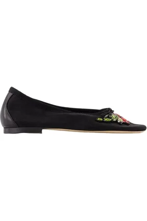 Simone Rocha Buty, Kobieta, Czarny, 36 EU, Baleriny z siateczki w kolorze czarnym