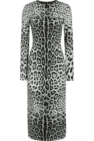Dolce & Gabbana Sukienki, Kobieta, Szary, M, Eleganckie Szare Sukienki