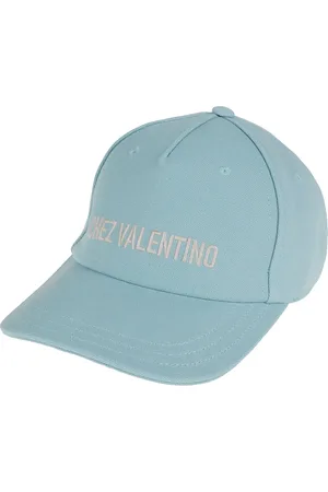 VALENTINO GARAVANI Akcesoria, Mężczyzna, Niebieski, 59 CM, Bawełna, Piscina Burro Baseball Hat