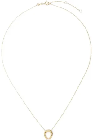 Aliita Akcesoria, Kobieta, Żółty, ONE SIZE, Złote Biżuteria Horseshoe Brillante