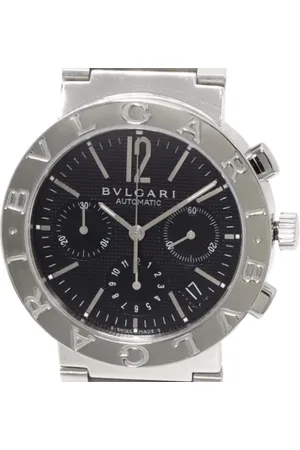 Bvlgari Pre-owned, Mężczyzna, Czarny, ONE SIZE, Pre-owned Metal watches