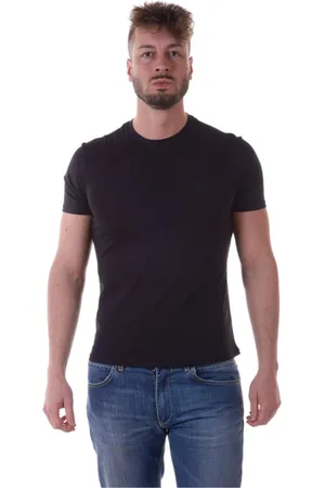 Emporio Armani Koszulki, Mężczyzna, Czarny, M, Kolekcja Casual Sweatshirt