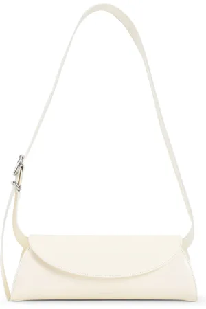 Jil Sander Torebki, Kobieta, Biały, ONE SIZE, Skóra, Biała skórzana torebka