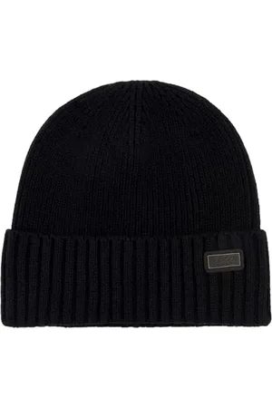 Barbour Akcesoria, unisex, Czarny, ONE SIZE, Czapka zimowa Chester Czarna