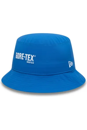 New Era Akcesoria, unisex, Niebieski, M, Vintage Goretex Tapered Bucket Hat