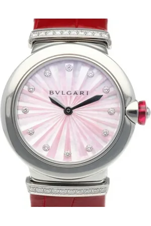 Bvlgari Pre-owned, Kobieta, Różowy, ONE SIZE, Pre-owned Stainless Steel watches