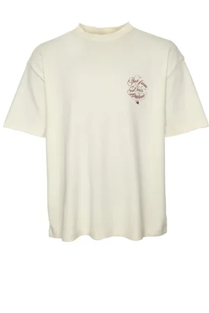 Drôle de Monsieur Koszulki, Mężczyzna, Biały, L, Bawełna, Paris Slogan T-Shirt Vignes