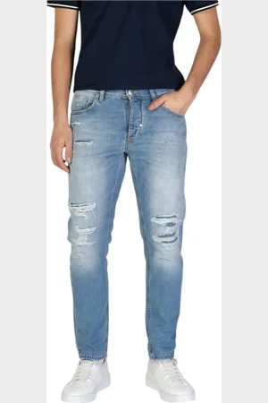 Antony Morato Jeansy, Mężczyzna, Niebieski, W36, Bawełna, Slim Jeansy Kolekcja Wiosna/Lato 100% Bawełna