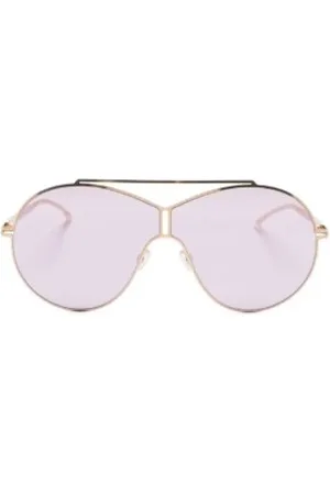 MYKITA Akcesoria, Kobieta, Żółty, ONE SIZE, Stylowe okulary przeciwsłoneczne z filtrem UV